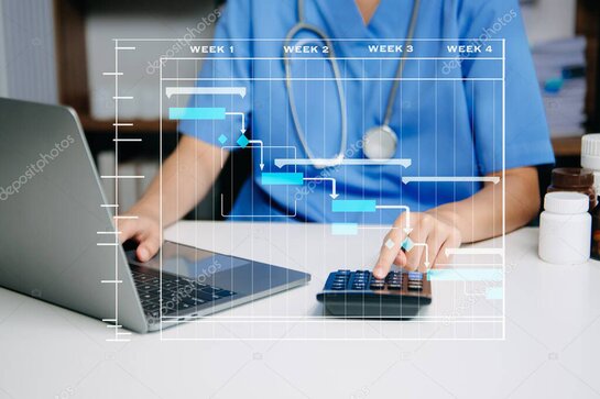 Medico che parla serenamente con un paziente grazie a un migliore uso del tempo